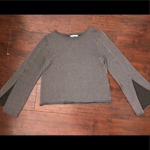 NAVY & WHITE STRIPED SHIRT FROM ZARA!!